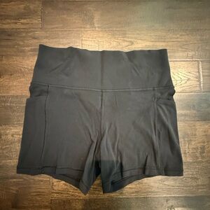 Women’s Athleta biker shorts. Black. 5inch inseam